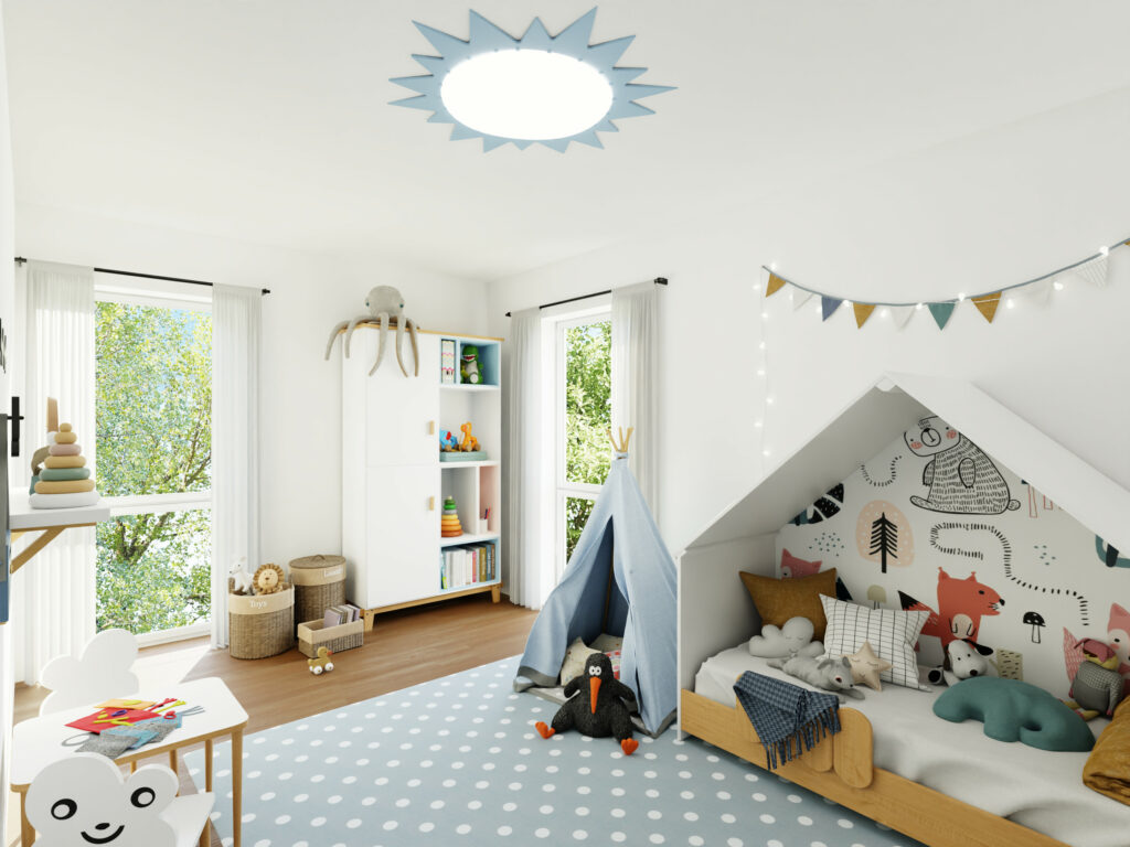 Visualisierung Kinderzimmer - Wohnpark Am Lohbach